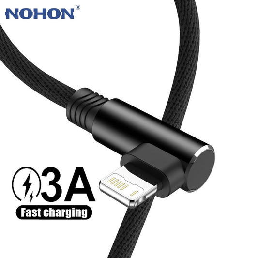 90 Degree Fast Charge USB Cable For New iPhone Models